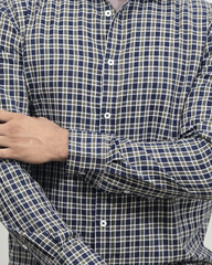 Casual Full Shirt - Navy Casual Full Shirt - Navy