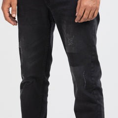 Comfort Stretch Semi Fit Jeans - Metal Black Comfort Stretch Semi Fit Jeans - Metal Black