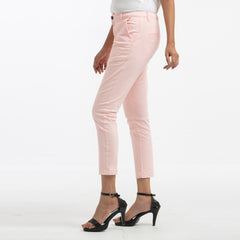 Adjustable Ladies Chinos - Pink Adjustable Ladies Chinos - Pink