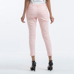 Adjustable Ladies Chinos - Pink Adjustable Ladies Chinos - Pink