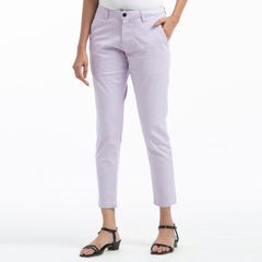 Adjustable Ladies Chinos - violet Adjustable Ladies Chinos - violet