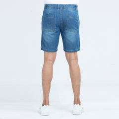 2Q Denim Shorts - Mid Blue 2Q Denim Shorts - Mid Blue
