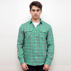 Casual Full Shirt - Green Casual Full Shirt - Green