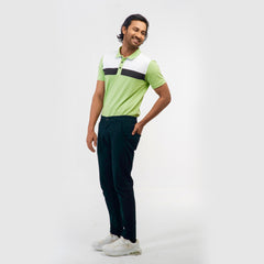 Cut & Sew Polo -  Moss Green Cut & Sew Polo -  Moss Green