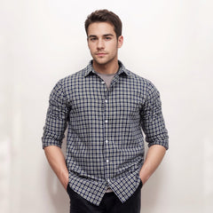 Casual Full Shirt - Navy Casual Full Shirt - Navy