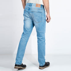 Comfort Stretch Semi Fit Jeans - Light Blue Comfort Stretch Semi Fit Jeans - Light Blue