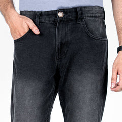 Comfort Stretch Semi Fit Jeans - Charcoal Comfort Stretch Semi Fit Jeans - Charcoal