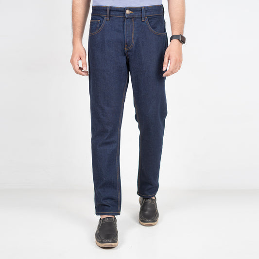 Comfort Stretch Semi Fit Jeans -  Navy