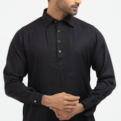 Premium Kabli Panjabi - Black Premium Kabli Panjabi - Black