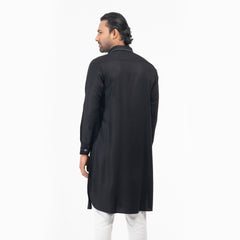 Premium Kabli Panjabi - Black Premium Kabli Panjabi - Black