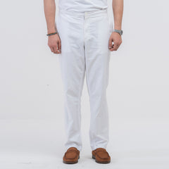 Premium Cotton  Pajama -  White Premium Cotton  Pajama -  White