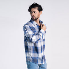 Casual Full Shirt - Royal Casual Full Shirt - Royal