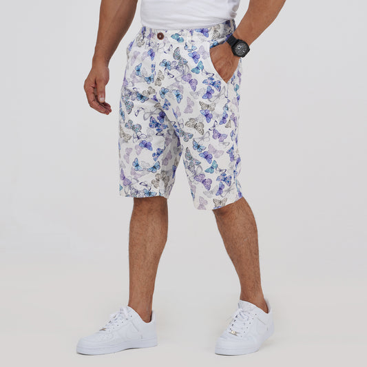 Men’s Casual Shorts - White