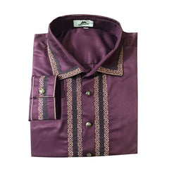 Premium Kabli Panjabi - Purple Premium Kabli Panjabi - Purple