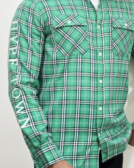 Casual Full Shirt - Green Casual Full Shirt - Green