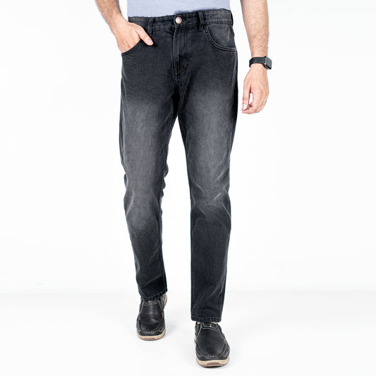 Comfort Stretch Semi Fit Jeans - Charcoal