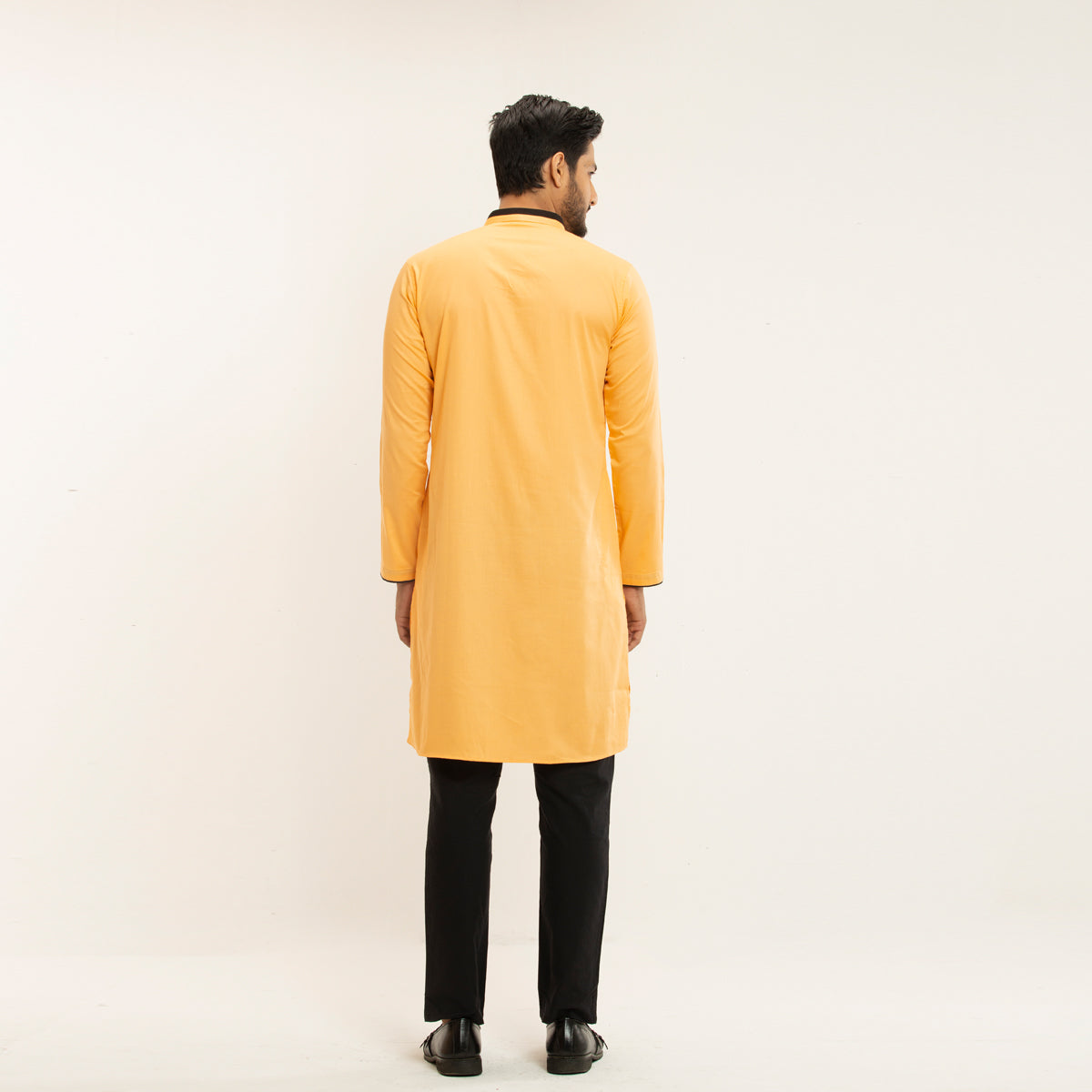 Casual Panjabi- Light Orange - Masculine Casual Panjabi- Light Orange - Masculine