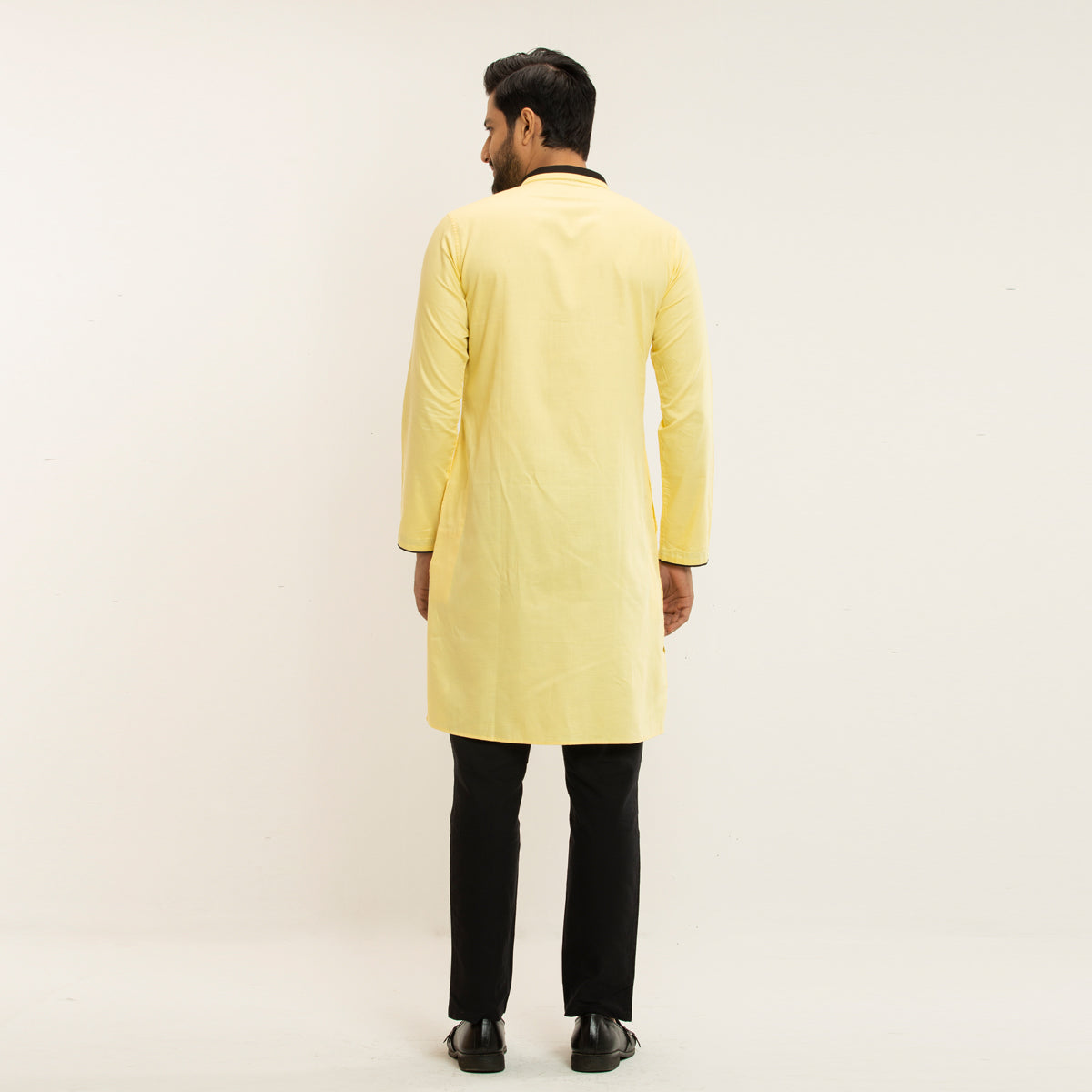 Casual Panjabi- Light yellow - Masculine Casual Panjabi- Light yellow - Masculine