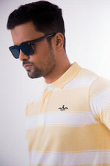Polo Stripe-Yellow - Masculine Polo Stripe-Yellow - Masculine