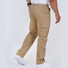 8-Pocket Twill Cargo Pant - Biscuit