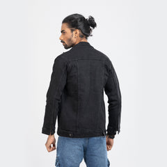 Trucker Denim Vintage Jacket - Black