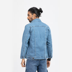 Trucker Denim Vintage Jacket - Light Blue