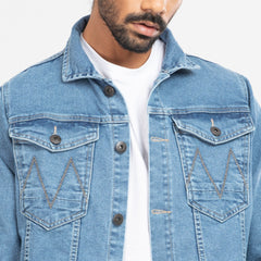 Trucker Denim Vintage Jacket - Light Blue