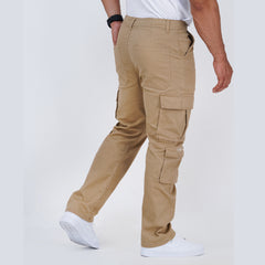 8-Pocket Twill Cargo Pant - Biscuit