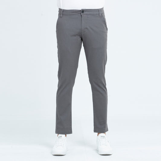 Stretchable Chino Pant- Grey