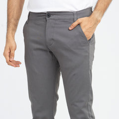 Stretchable Chino Pant- Grey