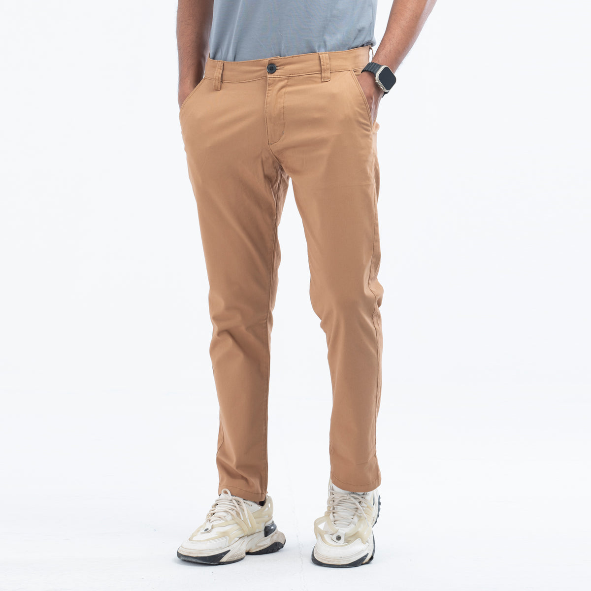 Stretchable Chino Pant- Tan