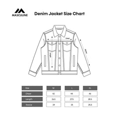 Trucker Denim Vintage Jacket - Charcoal