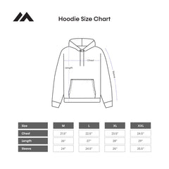 Contrast Long Sleeve Hoodie - Dark Olive