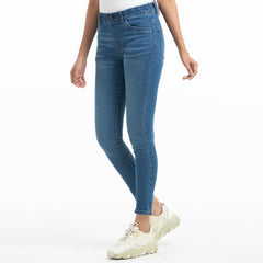 Ladies Jeans - Mid blue