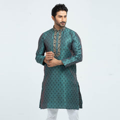 premium panjabi - Green