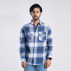 Casual Full Shirt - Royal