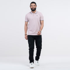 Contrast Polo Shirt - Cloud Grey