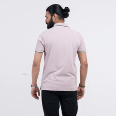 Contrast Polo Shirt - Cloud Grey