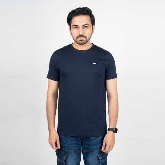 Solid T-Shirt - Navy