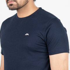 Solid T-Shirt - Navy