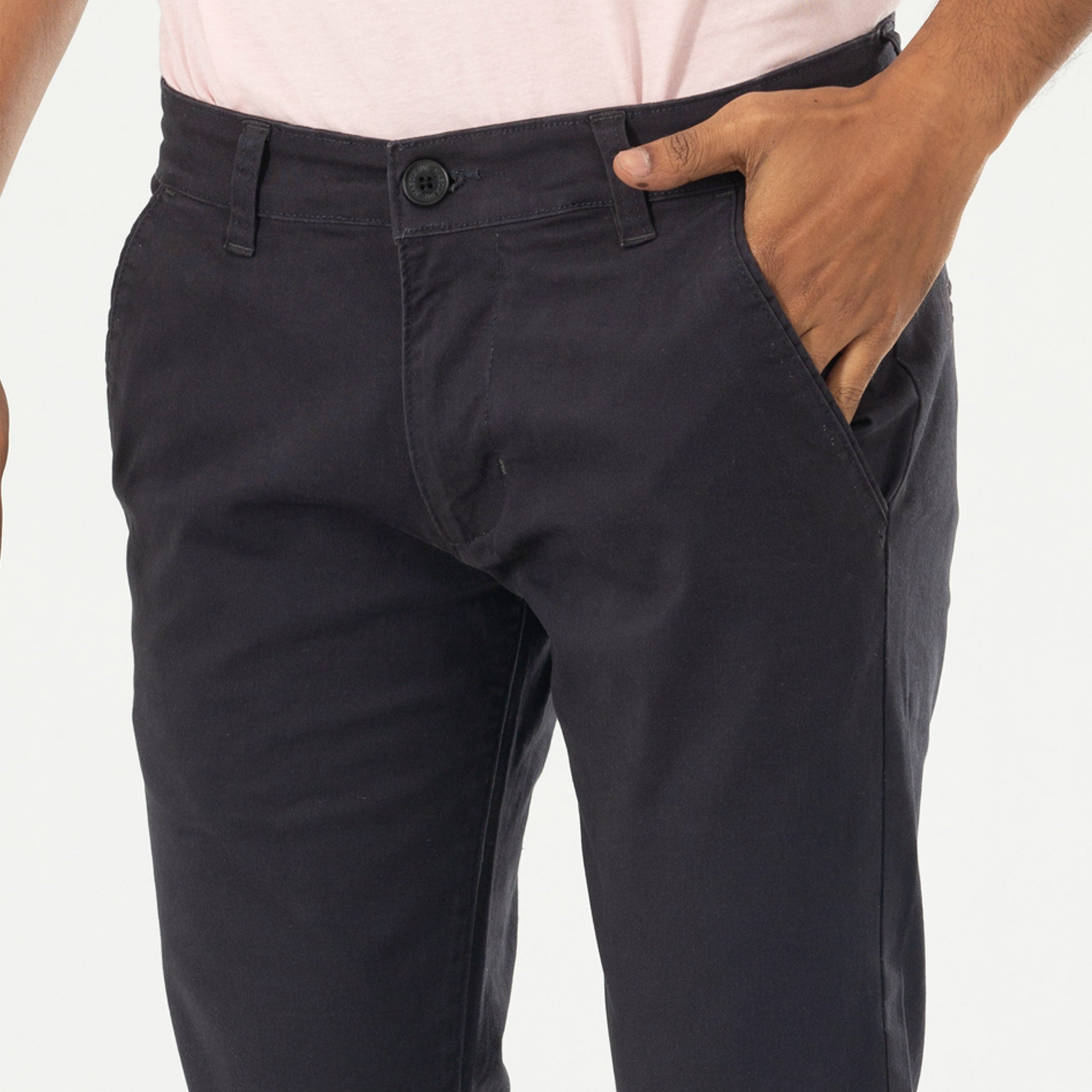 Stretchable Chino Pant- Navy