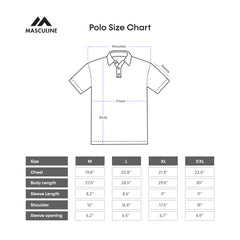 Stripe Polo Shirt- White