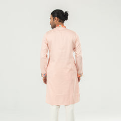 Premium Semi Fit Panjabi - Light Pink