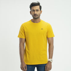 Solid T-shirt- Yellow - Masculine