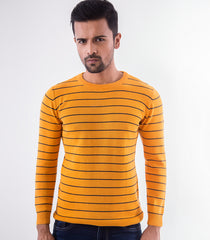 Full Sleeve Sweater- yellow - Masculine